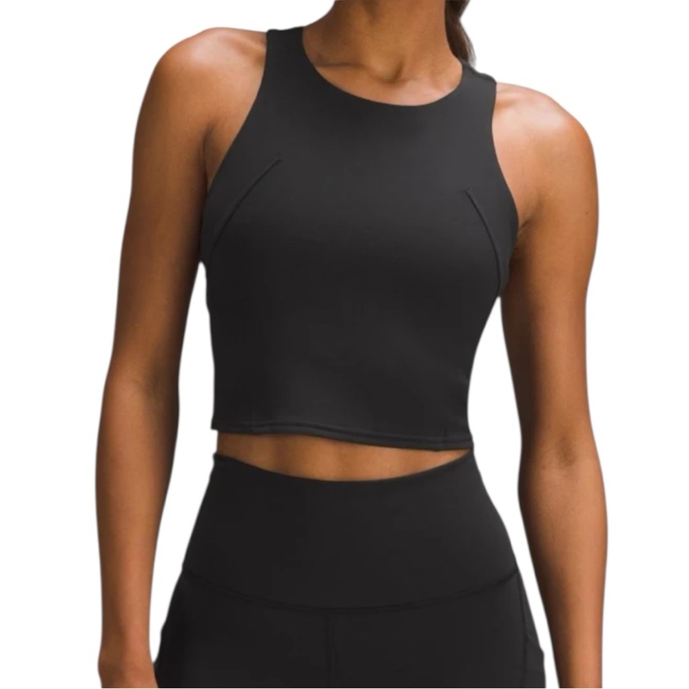 Lululemon Wunder Train Racerback Black Tank Top Size 2